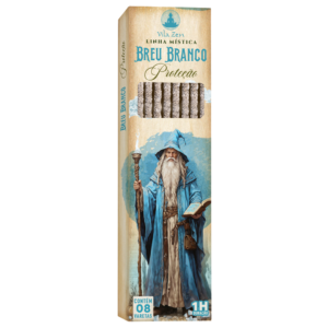 Incenso Vila Zen Linha Mística Breu Branco