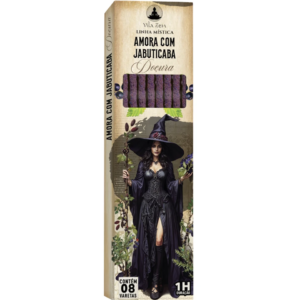 Incenso Vila Zen Linha Mística Amora com Jabuticaba