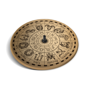 Incensário Vidro 9cm Zodíaco