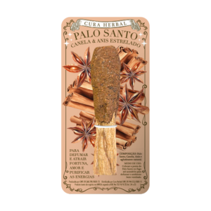 Palo Santo com Canela e Anis Estrelado Cura Herbal