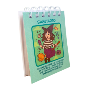 Bloquinho Signo Sagitário 11 x 9 cm