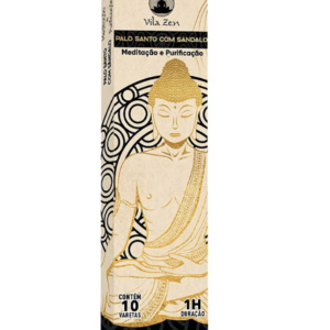 Incenso Vila Zen Linha Buda Palo Santo e Sândalo