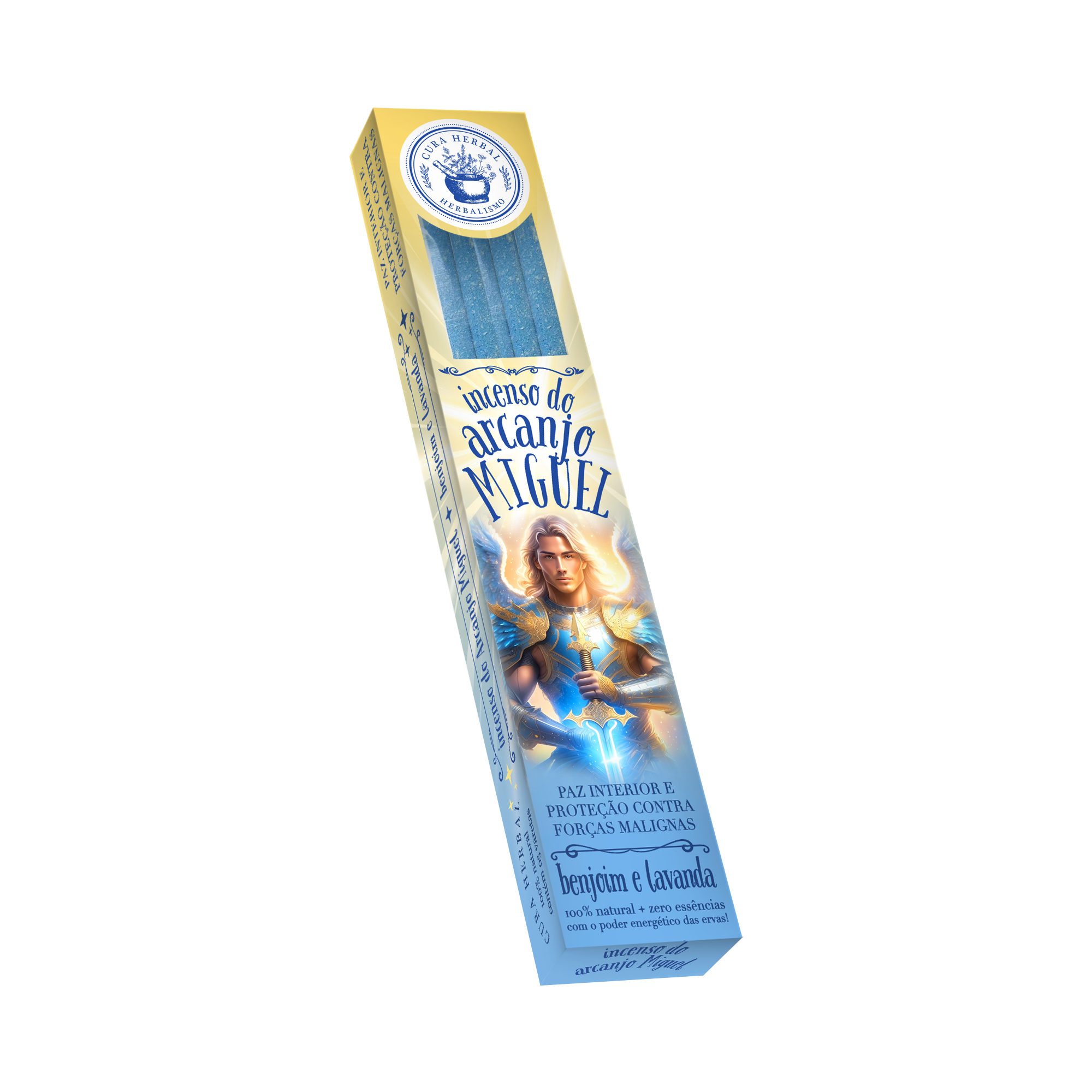 Incenso do Arcanjo Miguel Cura Herbal