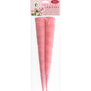 Cone Hindu Gerânio Cura Herbal 2un.