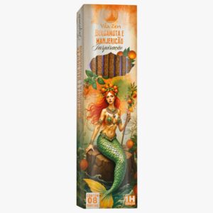 Incenso Vila Zen Linha Mística Bergamota e Manjericão
