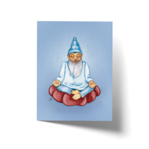 Cartão Comemorativo 7,5 x 10 cm Namastê