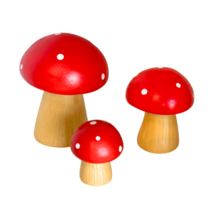 Trio de Cogumelos Mágicos