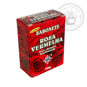 Sabonete Rosa Vermelha Mandala Esotérica 100g