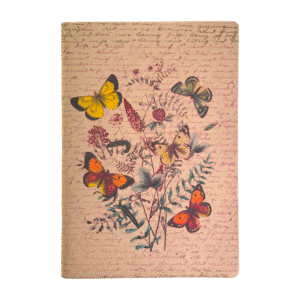 Caderneta G 14x20 cm Borboletas