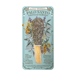 Palo Santo com Sálvia e Olíbano Cura Herbal