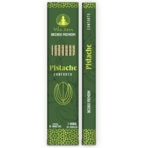 Incenso Premium Vila Zen Pistache - Conforto
