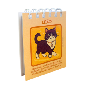 Bloquinho Signo Leão 11 x 9 cm