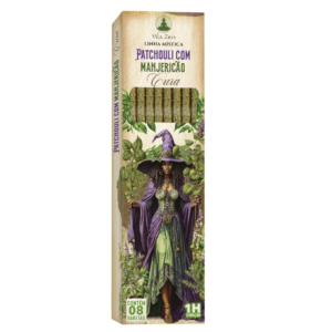 Incenso Vila Zen Linha Mística Patchouli com Manjericão