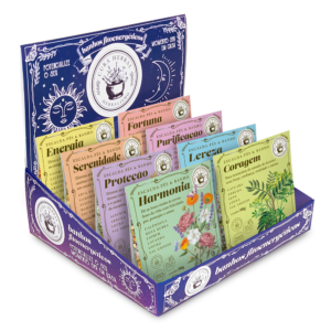 Pack 42 Banhos Boas Vibrações Sachê (3 de cada) + DISPLAY BRINDE - NOVO!