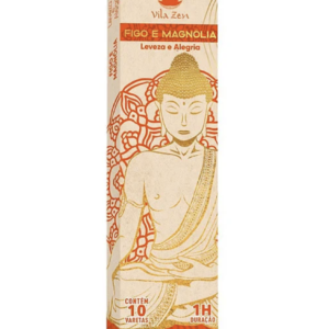 Incenso Vila Zen Linha Buda Figo e Magnólia