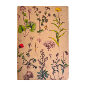 Caderneta G 14x20 cm Flores